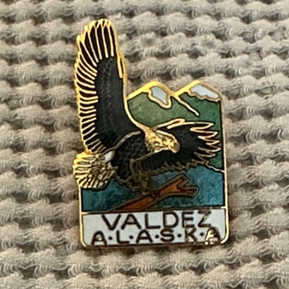 Valdez Alaska Pin